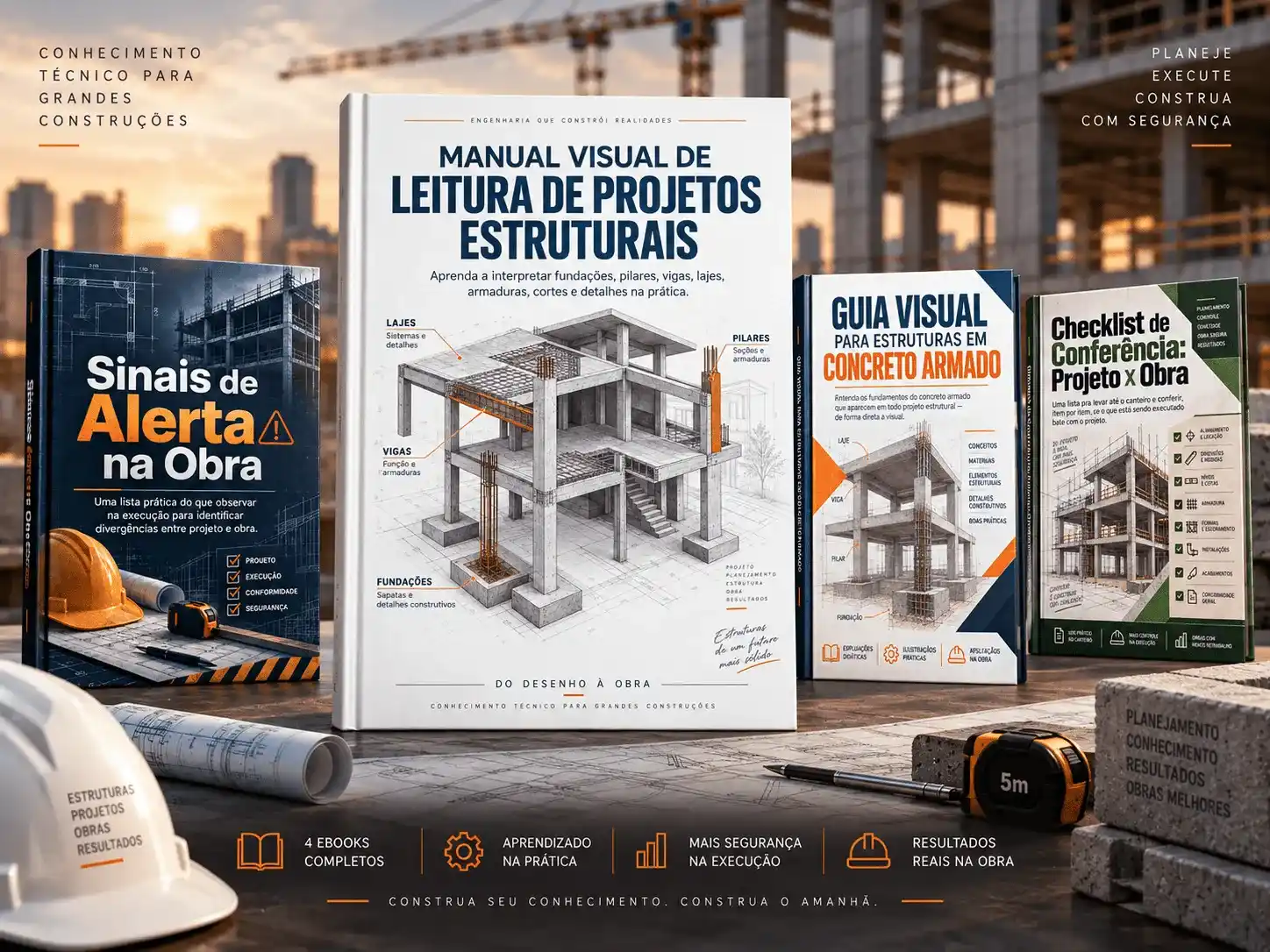 Capa do Manual Visual de Leitura de Projetos Estruturais
